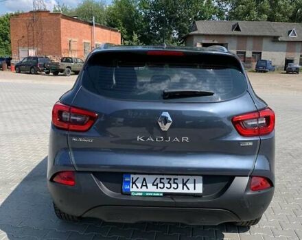 Серый Рено Kadjar, объемом двигателя 1.5 л и пробегом 171 тыс. км за 15700 $, фото 7 на Automoto.ua
