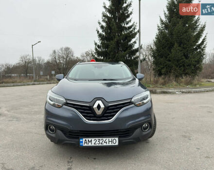 Сірий Рено Kadjar, об'ємом двигуна 1.46 л та пробігом 207 тис. км за 16999 $, фото 10 на Automoto.ua
