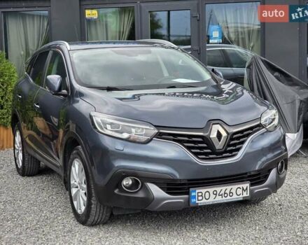 Серый Рено Kadjar, объемом двигателя 1.5 л и пробегом 112 тыс. км за 16999 $, фото 11 на Automoto.ua