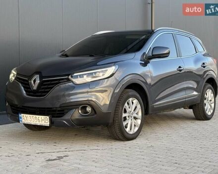 Серый Рено Kadjar, объемом двигателя 1.46 л и пробегом 124 тыс. км за 16500 $, фото 28 на Automoto.ua