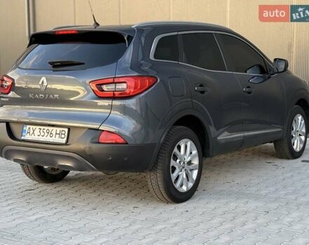 Серый Рено Kadjar, объемом двигателя 1.46 л и пробегом 124 тыс. км за 16500 $, фото 45 на Automoto.ua