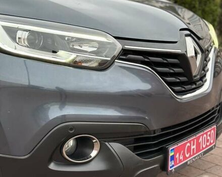 Серый Рено Kadjar, объемом двигателя 1.46 л и пробегом 152 тыс. км за 16999 $, фото 9 на Automoto.ua