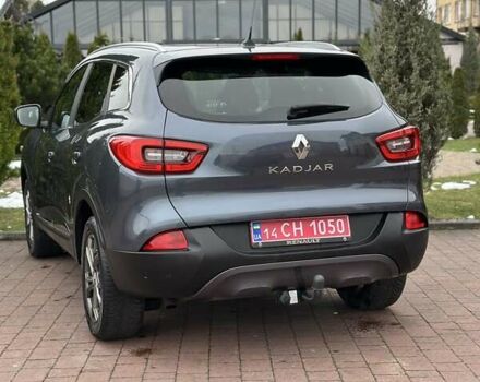 Серый Рено Kadjar, объемом двигателя 1.46 л и пробегом 152 тыс. км за 16999 $, фото 25 на Automoto.ua