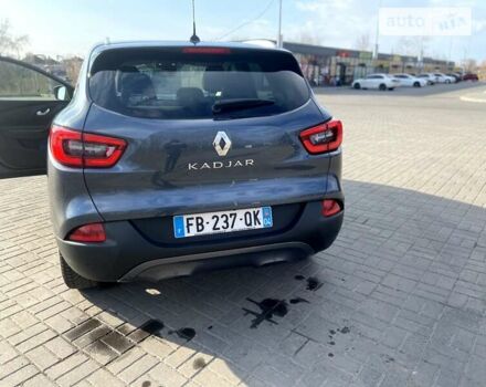 Серый Рено Kadjar, объемом двигателя 1.46 л и пробегом 167 тыс. км за 17700 $, фото 24 на Automoto.ua