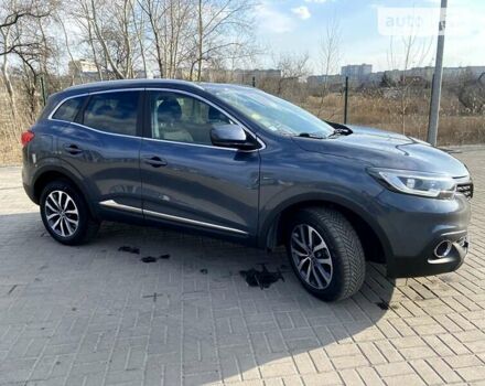 Серый Рено Kadjar, объемом двигателя 1.46 л и пробегом 167 тыс. км за 17700 $, фото 5 на Automoto.ua