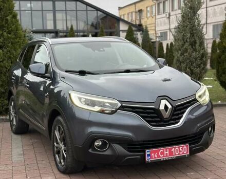 Серый Рено Kadjar, объемом двигателя 1.46 л и пробегом 152 тыс. км за 16999 $, фото 6 на Automoto.ua