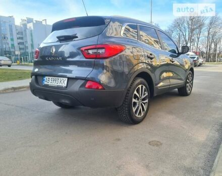 Сірий Рено Kadjar, об'ємом двигуна 1.46 л та пробігом 214 тис. км за 17450 $, фото 13 на Automoto.ua