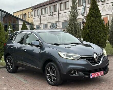 Серый Рено Kadjar, объемом двигателя 1.46 л и пробегом 152 тыс. км за 16999 $, фото 7 на Automoto.ua