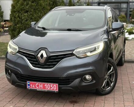Серый Рено Kadjar, объемом двигателя 1.46 л и пробегом 152 тыс. км за 16999 $, фото 16 на Automoto.ua
