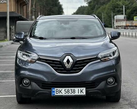 Сірий Рено Kadjar, об'ємом двигуна 1.46 л та пробігом 195 тис. км за 16850 $, фото 1 на Automoto.ua