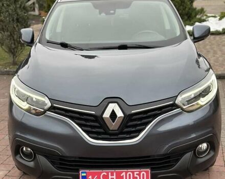 Серый Рено Kadjar, объемом двигателя 1.46 л и пробегом 152 тыс. км за 16999 $, фото 4 на Automoto.ua