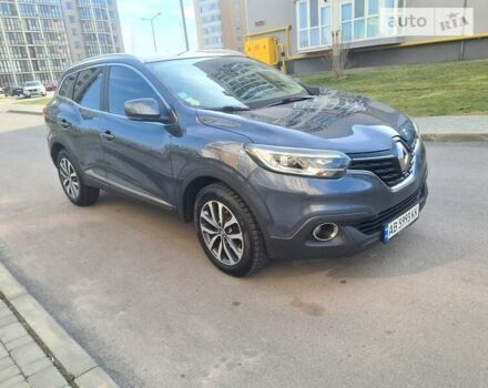 Серый Рено Kadjar, объемом двигателя 1.46 л и пробегом 214 тыс. км за 17450 $, фото 18 на Automoto.ua