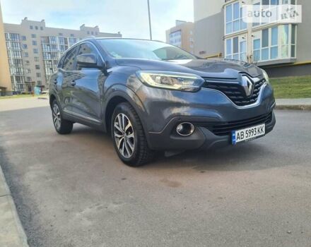 Сірий Рено Kadjar, об'ємом двигуна 1.46 л та пробігом 214 тис. км за 17450 $, фото 19 на Automoto.ua