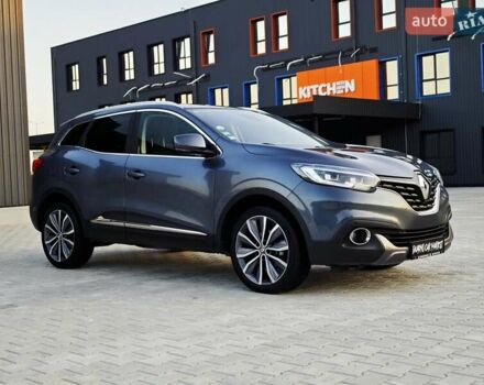 Серый Рено Kadjar, объемом двигателя 1.5 л и пробегом 134 тыс. км за 19350 $, фото 1 на Automoto.ua