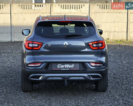 Серый Рено Kadjar, объемом двигателя 1.5 л и пробегом 153 тыс. км за 20499 $, фото 5 на Automoto.ua