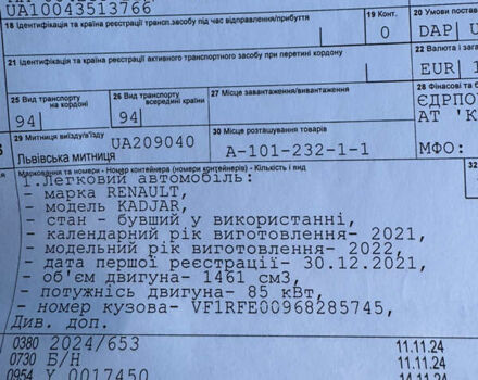 Сірий Рено Kadjar, об'ємом двигуна 1.5 л та пробігом 129 тис. км за 19800 $, фото 47 на Automoto.ua