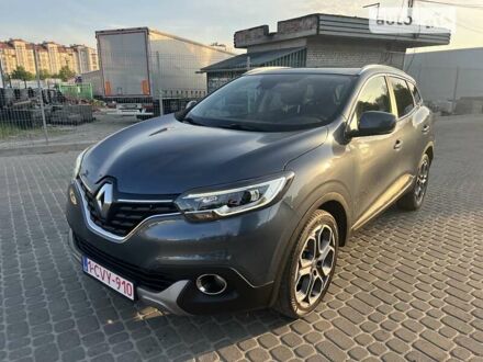 Серый Рено Kadjar, объемом двигателя 1.46 л и пробегом 157 тыс. км за 16300 $, фото 1 на Automoto.ua