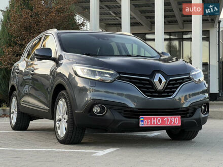 Серый Рено Kadjar, объемом двигателя 1.5 л и пробегом 234 тыс. км за 14700 $, фото 1 на Automoto.ua