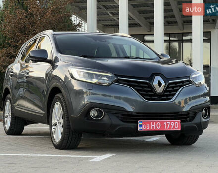 Серый Рено Kadjar, объемом двигателя 1.5 л и пробегом 234 тыс. км за 14700 $, фото 1 на Automoto.ua