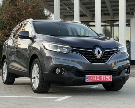 Серый Рено Kadjar, объемом двигателя 1.5 л и пробегом 234 тыс. км за 14700 $, фото 1 на Automoto.ua