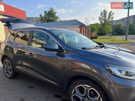 Серый Рено Kadjar, объемом двигателя 1.46 л и пробегом 240 тыс. км за 16300 $, фото 1 на Automoto.ua