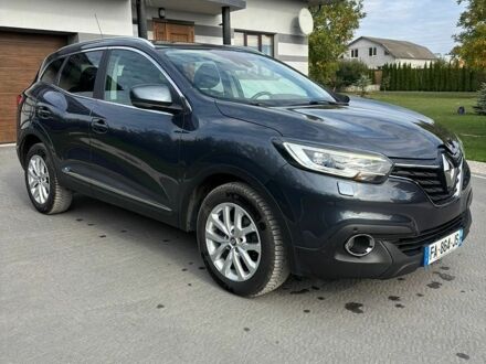 Серый Рено Kadjar, объемом двигателя 1.5 л и пробегом 207 тыс. км за 13500 $, фото 1 на Automoto.ua