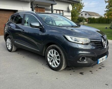 Серый Рено Kadjar, объемом двигателя 1.5 л и пробегом 207 тыс. км за 13500 $, фото 1 на Automoto.ua