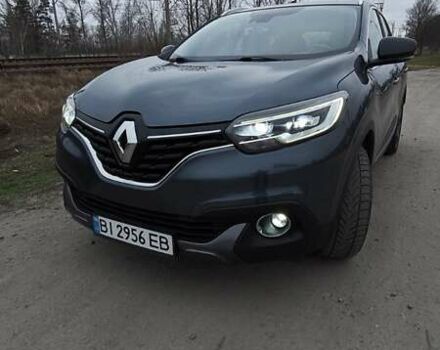 Серый Рено Kadjar, объемом двигателя 1.6 л и пробегом 245 тыс. км за 15500 $, фото 1 на Automoto.ua
