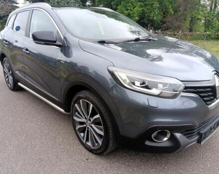 Серый Рено Kadjar, объемом двигателя 1.46 л и пробегом 164 тыс. км за 12280 $, фото 1 на Automoto.ua