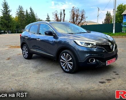 Серый Рено Kadjar, объемом двигателя 1.6 л и пробегом 163 тыс. км за 15900 $, фото 1 на Automoto.ua