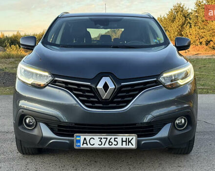 Серый Рено Kadjar, объемом двигателя 1.46 л и пробегом 226 тыс. км за 14500 $, фото 1 на Automoto.ua
