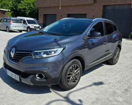 Серый Рено Kadjar, объемом двигателя 1.6 л и пробегом 192 тыс. км за 14299 $, фото 1 на Automoto.ua
