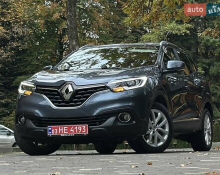 Серый Рено Kadjar, объемом двигателя 1.5 л и пробегом 167 тыс. км за 15799 $, фото 1 на Automoto.ua