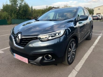Сірий Рено Kadjar, об'ємом двигуна 1.5 л та пробігом 230 тис. км за 14602 $, фото 1 на Automoto.ua