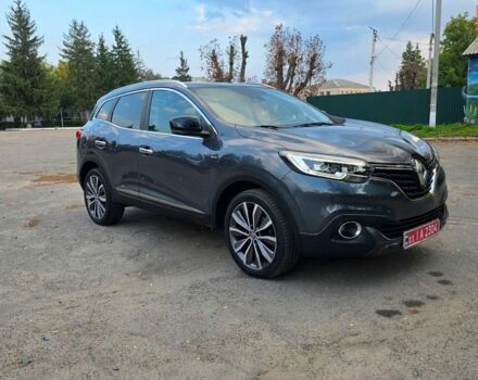Серый Рено Kadjar, объемом двигателя 1.6 л и пробегом 163 тыс. км за 15900 $, фото 1 на Automoto.ua