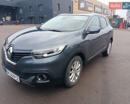 Серый Рено Kadjar, объемом двигателя 1.6 л и пробегом 238 тыс. км за 15800 $, фото 1 на Automoto.ua