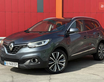 Серый Рено Kadjar, объемом двигателя 1.6 л и пробегом 245 тыс. км за 15700 $, фото 1 на Automoto.ua