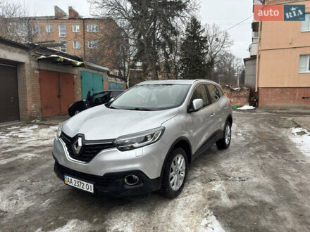 Сірий Рено Kadjar, об'ємом двигуна 1.5 л та пробігом 146 тис. км за 16350 $, фото 1 на Automoto.ua