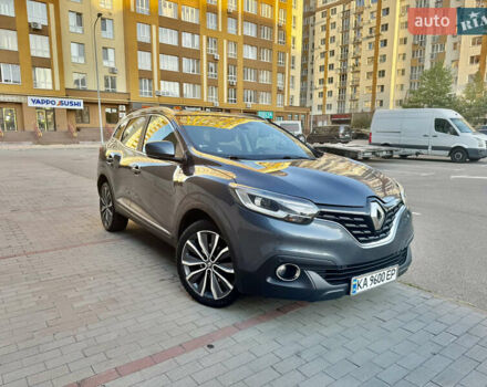 Сірий Рено Kadjar, об'ємом двигуна 1.6 л та пробігом 245 тис. км за 15800 $, фото 1 на Automoto.ua