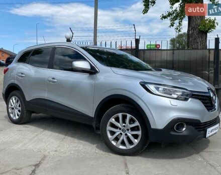 Серый Рено Kadjar, объемом двигателя 1.46 л и пробегом 121 тыс. км за 17990 $, фото 1 на Automoto.ua