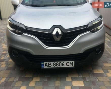 Серый Рено Kadjar, объемом двигателя 1.46 л и пробегом 99 тыс. км за 16300 $, фото 1 на Automoto.ua