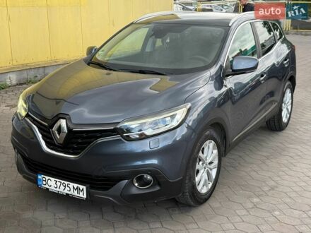 Серый Рено Kadjar, объемом двигателя 1.46 л и пробегом 309 тыс. км за 11999 $, фото 1 на Automoto.ua