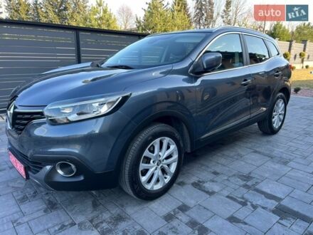 Серый Рено Kadjar, объемом двигателя 1.46 л и пробегом 192 тыс. км за 16950 $, фото 1 на Automoto.ua