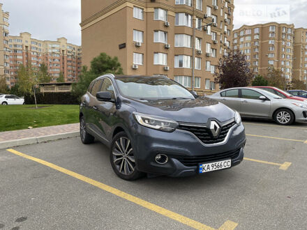 Серый Рено Kadjar, объемом двигателя 1.5 л и пробегом 250 тыс. км за 14500 $, фото 1 на Automoto.ua