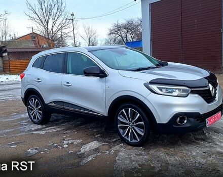 Серый Рено Kadjar, объемом двигателя 1.5 л и пробегом 147 тыс. км за 16900 $, фото 1 на Automoto.ua