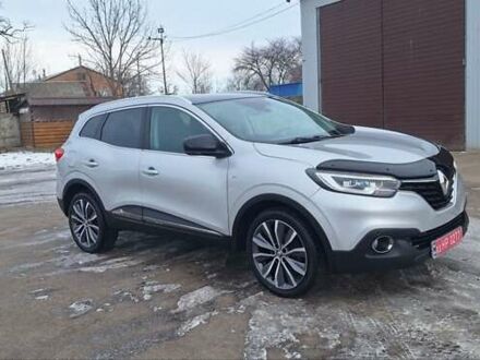 Серый Рено Kadjar, объемом двигателя 1.5 л и пробегом 147 тыс. км за 16900 $, фото 1 на Automoto.ua