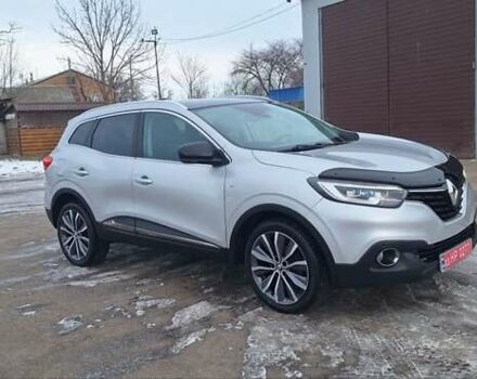 Серый Рено Kadjar, объемом двигателя 1.5 л и пробегом 147 тыс. км за 16900 $, фото 1 на Automoto.ua