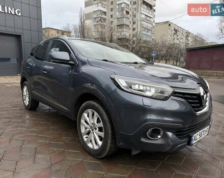 Серый Рено Kadjar, объемом двигателя 1.46 л и пробегом 180 тыс. км за 12700 $, фото 1 на Automoto.ua