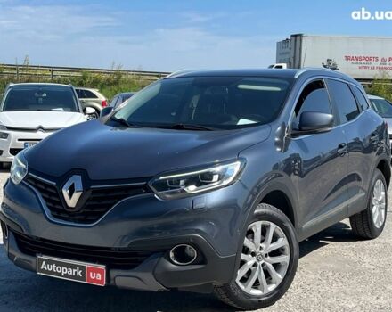 Сірий Рено Kadjar, об'ємом двигуна 1.5 л та пробігом 123 тис. км за 17690 $, фото 1 на Automoto.ua