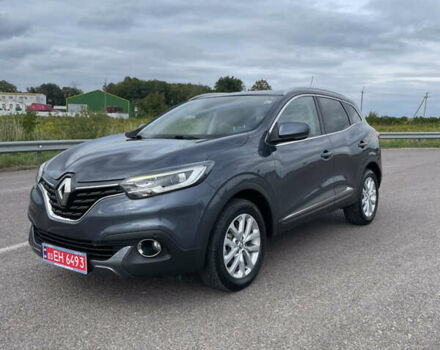 Серый Рено Kadjar, объемом двигателя 1.5 л и пробегом 243 тыс. км за 15600 $, фото 1 на Automoto.ua